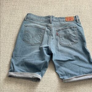 Levi's women Light Blue Jean Shorts